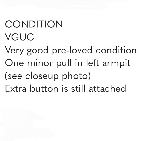 Nicole Miller Deep Blue Button-Up Cardigan Metallic Thread Accent - Picture 11 of 15